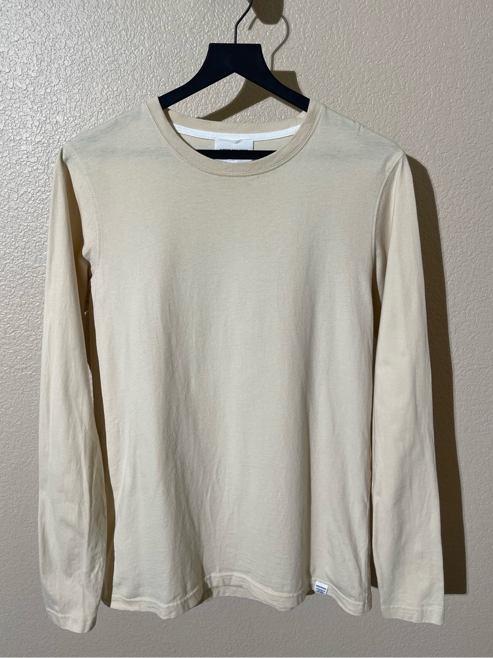 Norse Projects Beige Long Sleeve Crewneck
